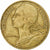 France, 10 Centimes, Marianne, 1984, Pessac, Aluminum-Bronze, EF(40-45)