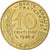 France, 10 Centimes, Marianne, 1986, Pessac, Aluminum-Bronze, EF(40-45)
