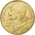France, 10 Centimes, Marianne, 1988, Pessac, Aluminum-Bronze, EF(40-45)