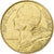France, 10 Centimes, Marianne, 1989, Pessac, Aluminum-Bronze, EF(40-45)