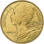 França, 10 Centimes, Marianne, 1991, Pessac, Alumínio-Bronze, AU(50-53)