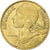 França, 10 Centimes, Marianne, 1998, Pessac, Alumínio-Bronze, AU(50-53)