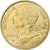 França, 10 Centimes, Marianne, 2000, Pessac, Alumínio-Bronze, AU(50-53)