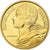 França, 10 Centimes, Marianne, 1971, Paris, Alumínio-Bronze, AU(55-58)