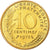Francia, 10 Centimes, Marianne, 1972, Paris, Alluminio-bronzo, SPL, Gadoury:293