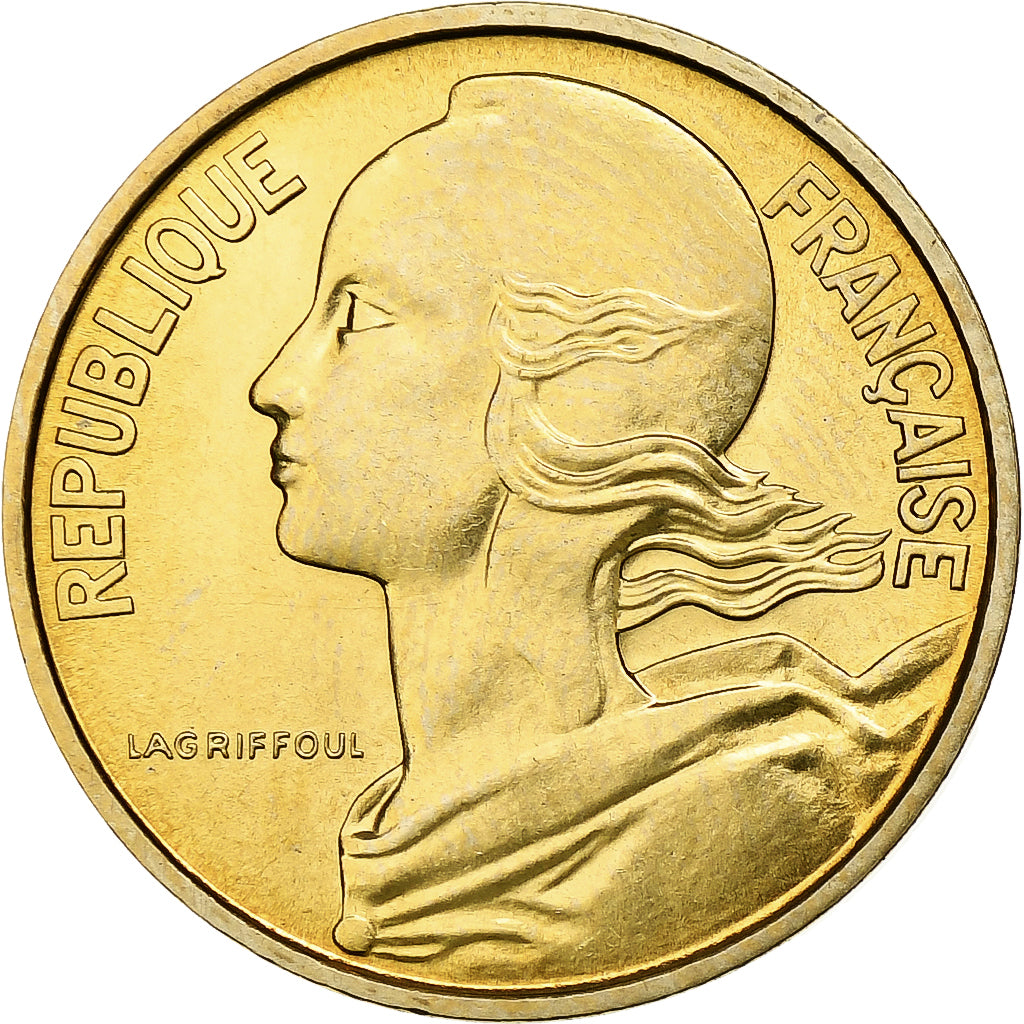 Francia, 10 Centimes, Marianne, 1973, Paris, Alluminio-bronzo, SPL, Gadoury:293