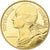 França, 10 Centimes, Marianne, 1974, Paris, Alumínio-Bronze, MS(63)