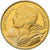 Frankreich, 10 Centimes, Marianne, 1975, Paris, Aluminum-Bronze, UNZ
