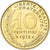 Francia, 10 Centimes, Marianne, 1975, Paris, Aluminio - bronce, SC, Gadoury:293
