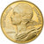Frankreich, 10 Centimes, Marianne, 1976, Paris, Aluminum-Bronze, UNZ
