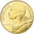 Frankreich, 10 Centimes, Marianne, 1977, Paris, Aluminum-Bronze, UNZ