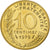 Frankreich, 10 Centimes, Marianne, 1979, Paris, Aluminum-Bronze, UNZ