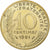 France, 10 Centimes, Marianne, 1981, Paris, Aluminum-Bronze, MS(63)