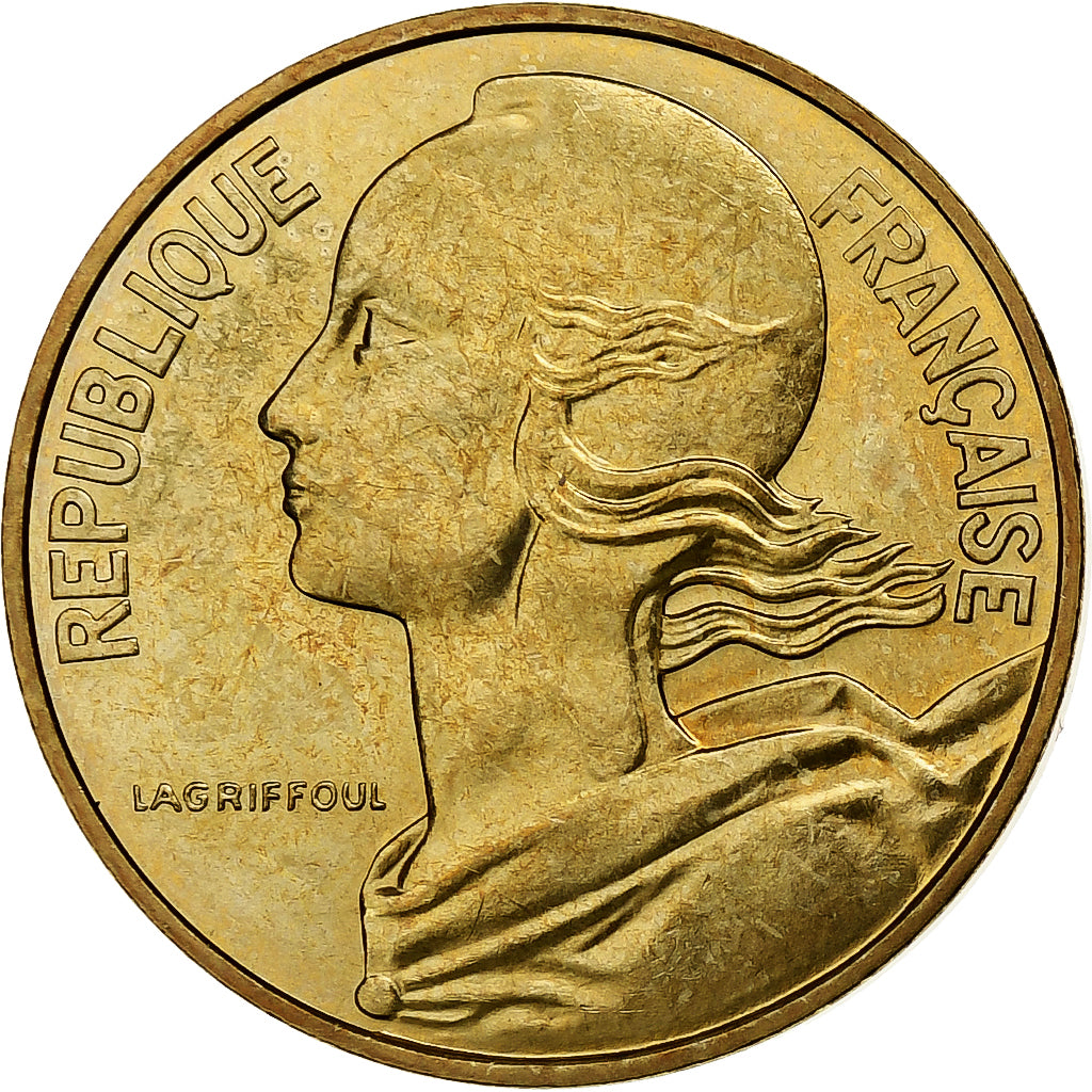 Francia, 10 Centimes, Marianne, 1984, Paris, Alluminio-bronzo, SPL, Gadoury:293