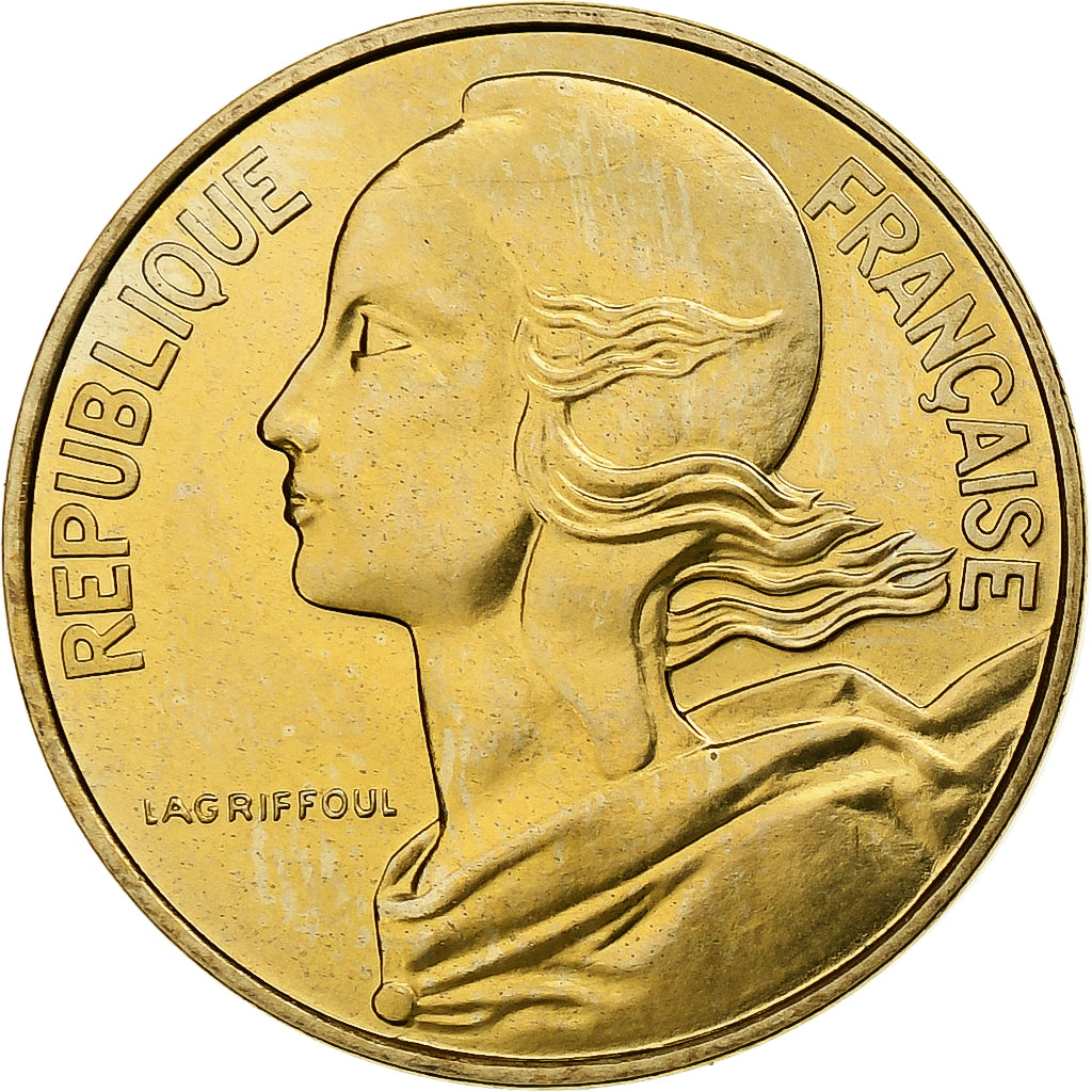 Francia, 10 Centimes, Marianne, 1985, Paris, Alluminio-bronzo, SPL, Gadoury:293
