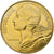 Frankrijk, 10 Centimes, Marianne, 1985, Paris, Aluminum-Bronze, UNC-