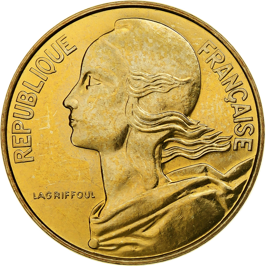 Francia, 10 Centimes, Marianne, 1986, Paris, Alluminio-bronzo, SPL, Gadoury:293