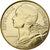 France, 10 Centimes, Marianne, 1989, Paris, Aluminum-Bronze, MS(63)