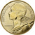 France, 10 Centimes, Marianne, 1990, Paris, Aluminum-Bronze, MS(63)