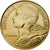 França, 10 Centimes, Marianne, 1995, Paris, Alumínio-Bronze, MS(63)