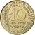 Francia, 10 Centimes, Marianne, 1995, Paris, Alluminio-bronzo, SPL, Gadoury:293