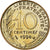 France, 10 Centimes, Marianne, 1998, Paris, Aluminum-Bronze, MS(63)