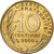Frankreich, 10 Centimes, Marianne, 2000, Paris, Aluminum-Bronze, UNZ