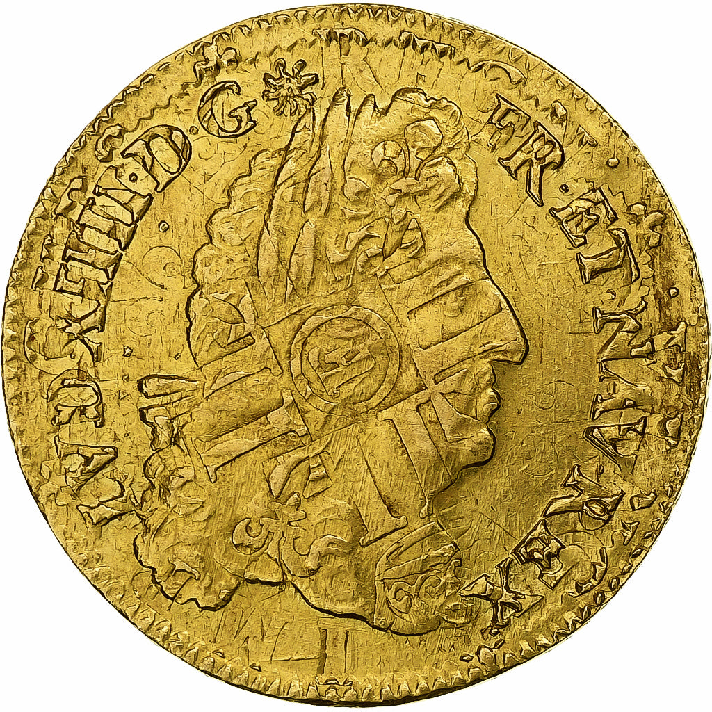 France, Louis XIV, Louis d'or à l'écu, 1692, Paris, réformé, Or, TTB+