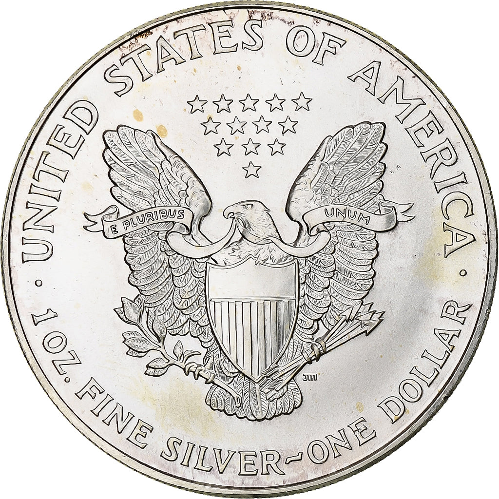 United States, 1 Dollar, 1 Oz, Silver Eagle, 1994, Philadelphia, Silver, MS(64)