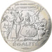 France, 10 Euro, Astérix - Égalité, 2015, MDP, Silver, MS(63)
