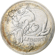 France, 10 Euro, Astérix - Liberté, 2015, MDP, Silver, MS(60-62)