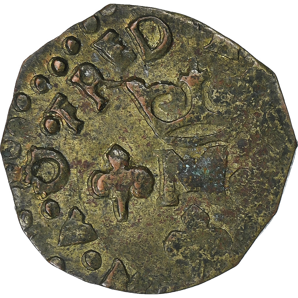 Principality of Orange, Frédéric-Henri de Nassau, Liard à l'M, copper