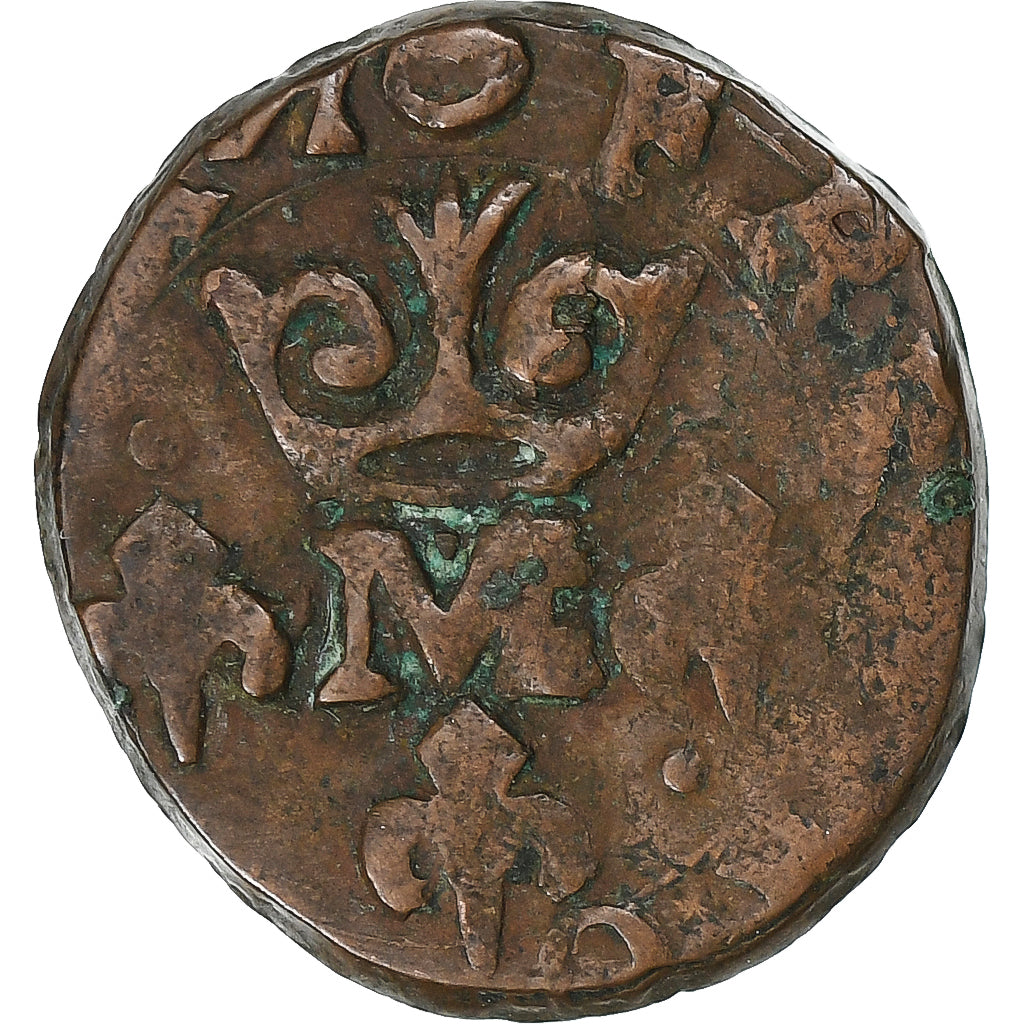 Principality of Orange, Frédéric-Henri de Nassau, Liard à l'M, copper