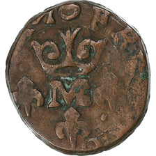 Principality of Orange, Frédéric-Henri de Nassau, Liard à l'M, copper