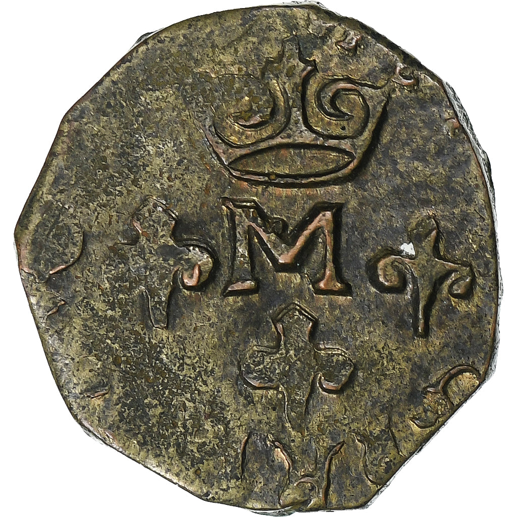 Frankreich, Principauté d'Orange, Frédéric-Henri de Nassau, Liard à l'M