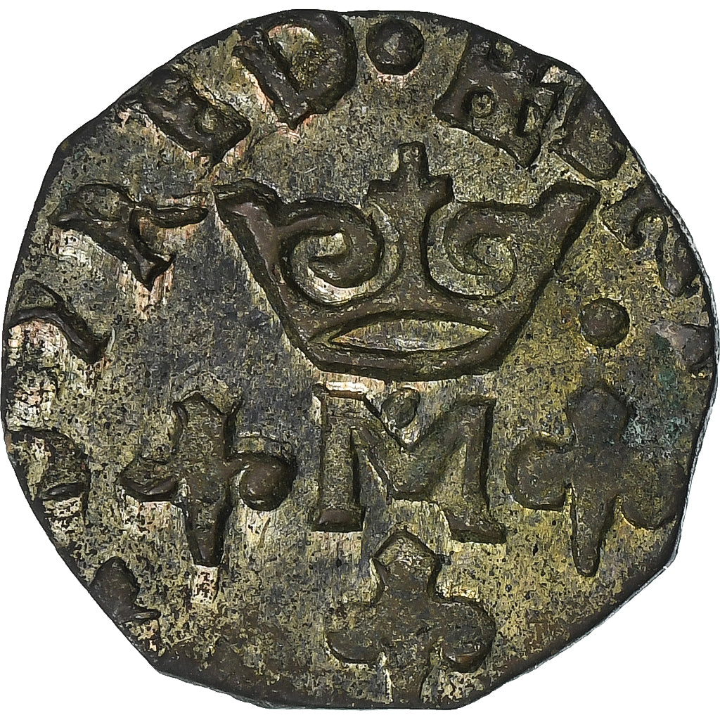 Principality of Orange, Frédéric-Henri de Nassau, Liard à l'M, copper