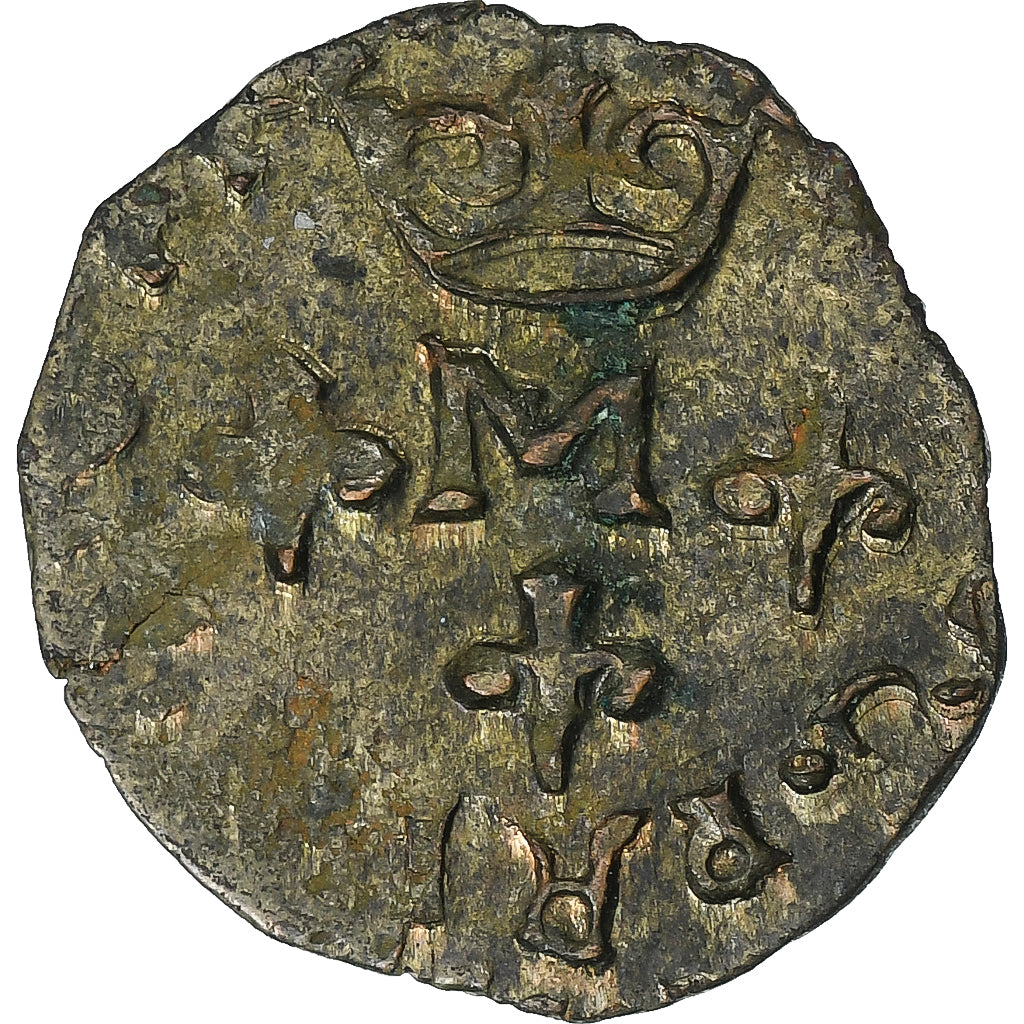 Principauté d'Orange, Frédéric-Henri de Nassau, Liard à l'M, cuivre