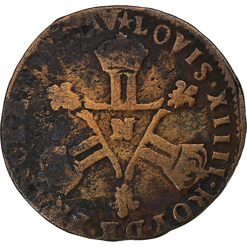 France, Louis XIV, Six deniers dits 