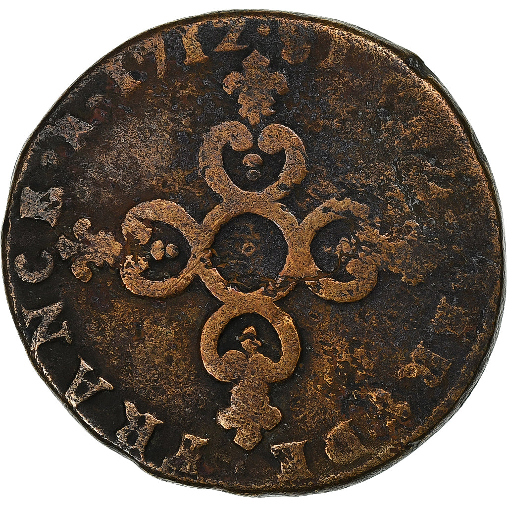 France, Louis XIV, Six deniers dits 