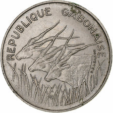 Gabon, 100 Francs, 1971, Monnaie de Paris, Nickel, TTB+, KM:12