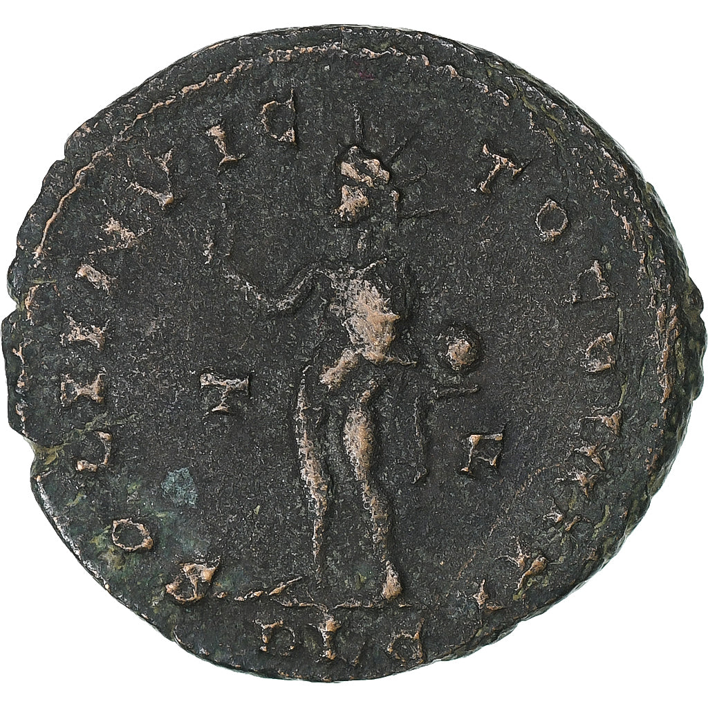 Constantijn I, Follis, 314-315, Lyon - Lugdunum, Koper, FR+, RIC:20