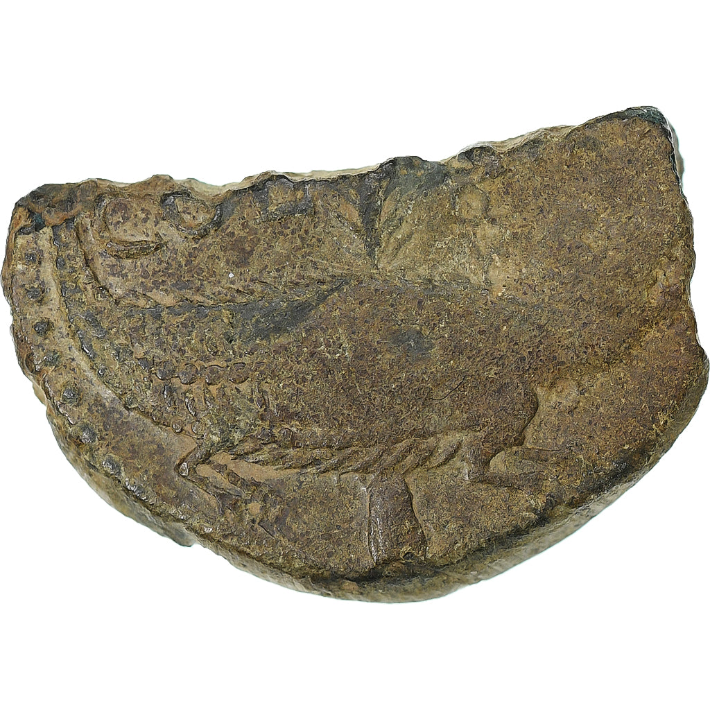 Augustus, 1/2 As, 10-14, Nîmes, Bronze, VF(20-25), Latour:2778