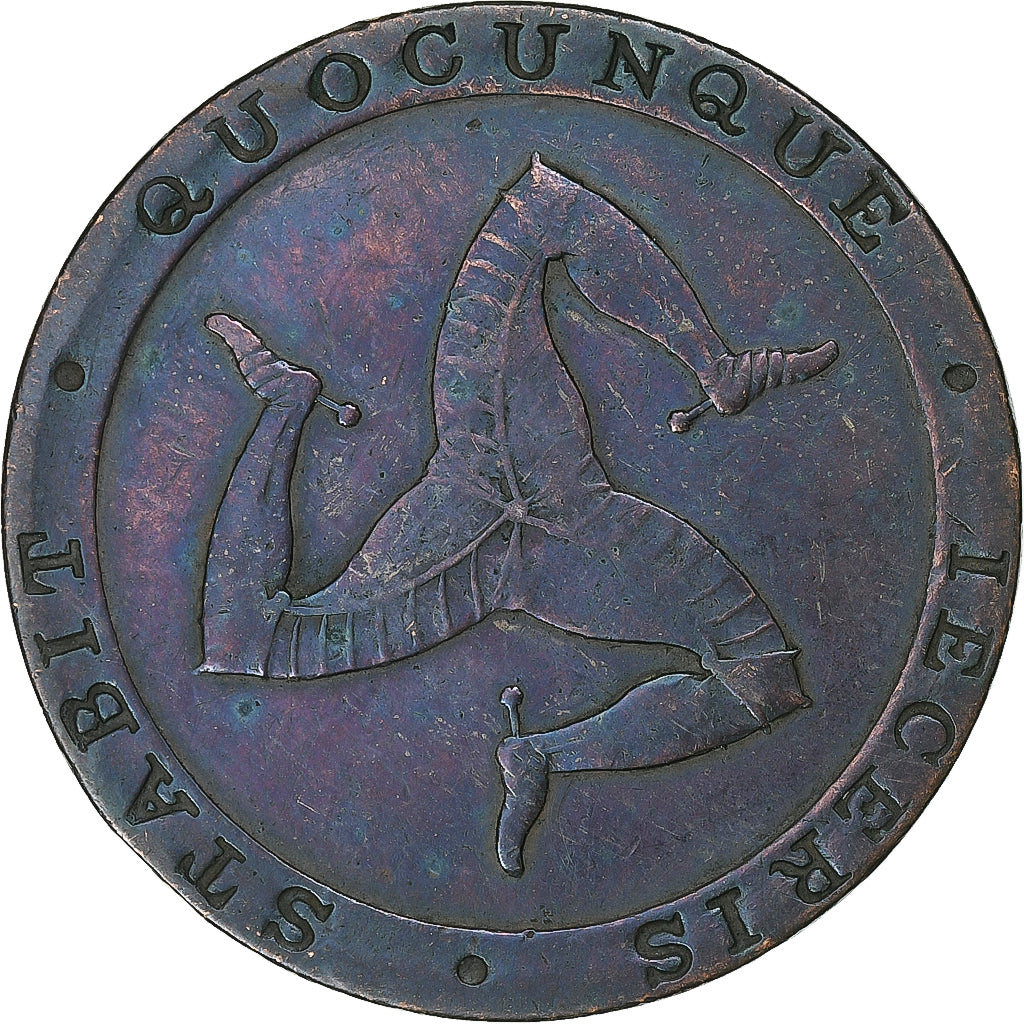 United Kingdom, Halfpenny Token, William Callister, 1831, Copper, EF(40-45)