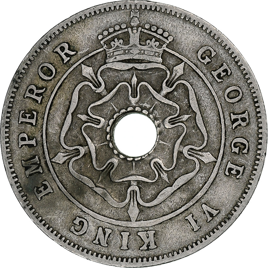 Southern Rhodesia, George VI, Penny, 1940, London, Copper-nickel, EF(40-45)
