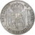 España, Philippines, Alfonso XII, 50 Centimos, 1885, Manila, Plata, MBC+