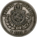 Brésil, Pedro II, 100 Reis, 1884, Rio de Janeiro, Cupro-nickel, TTB, KM:477
