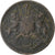 INDIA-BRITS, William IV, 1/2 Anna, 1835, Koper, FR+, KM:445