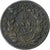 INDIE BRYTYJSKIE, William IV, 1/2 Anna, 1835, Miedź, VF(30-35), KM:445