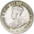 Ceilán, George V, 25 Cents, 1925, London, Plata, MBC+, KM:105a