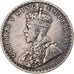 India-British, George V, Rupee, 1917, Bombay, Silver, EF(40-45), KM:524